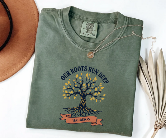 Custom Our Roots Run Deep Shirt | Rootspaws