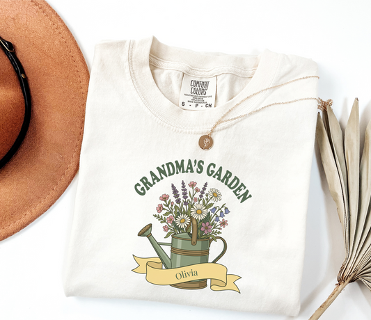 Custom Grandma's Garden Shirt | Rootspaws