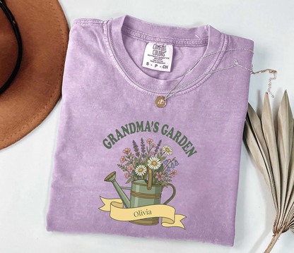 Custom Grandma's Garden Shirt