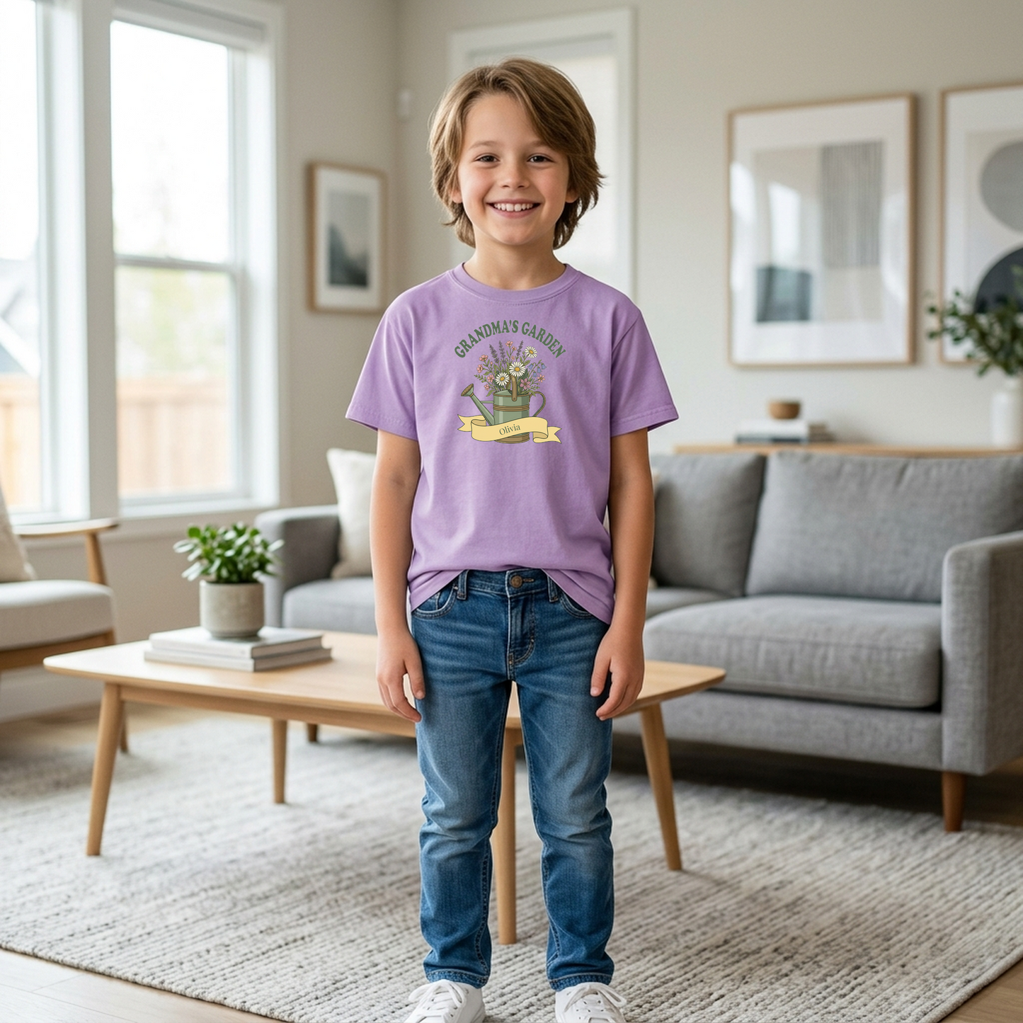 Custom Grandma's Garden Shirt