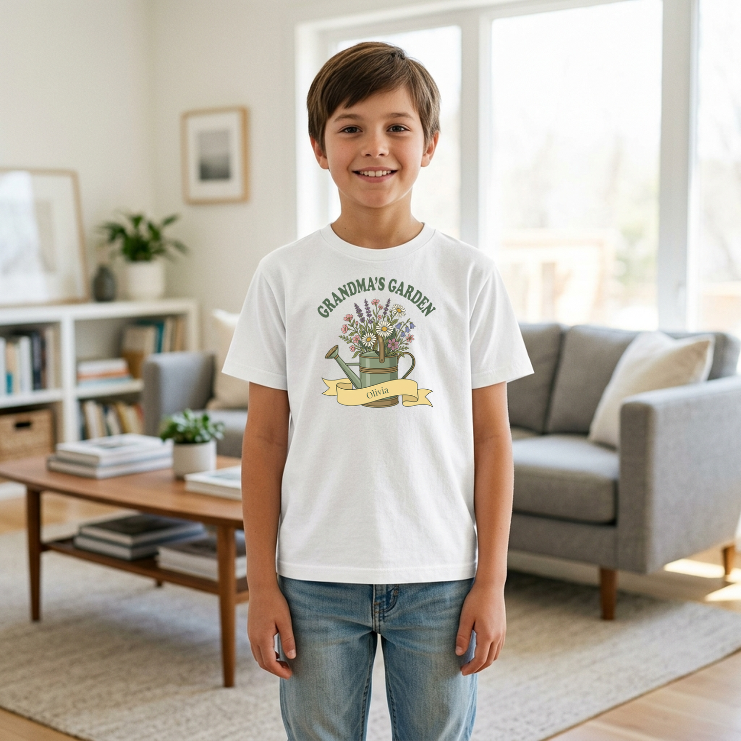 Custom Grandma's Garden Shirt