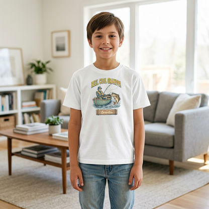 Custom Reel Cool Grandpa Fishing Shirt