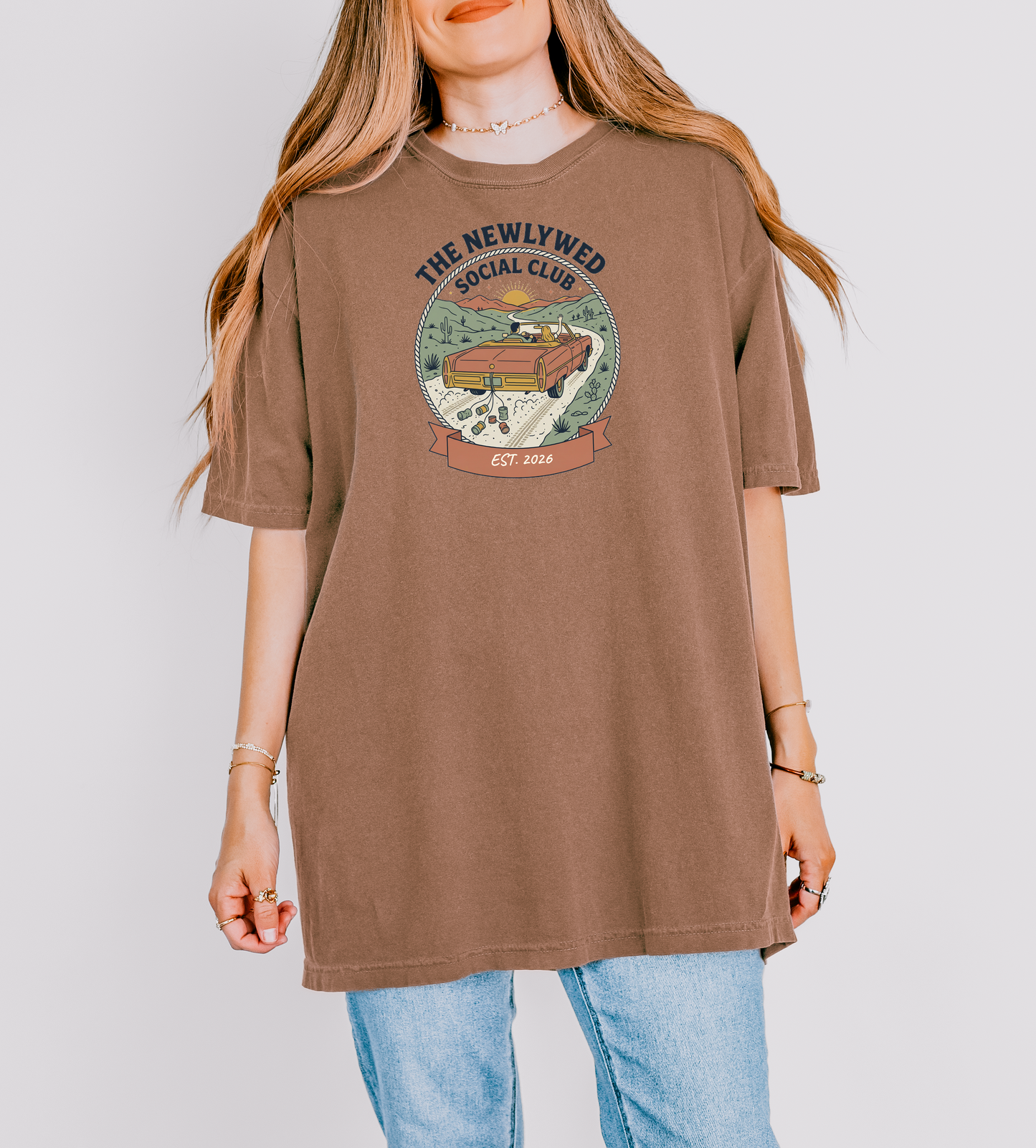 Custom Newlywed Social Club Shirt | Rootspaws