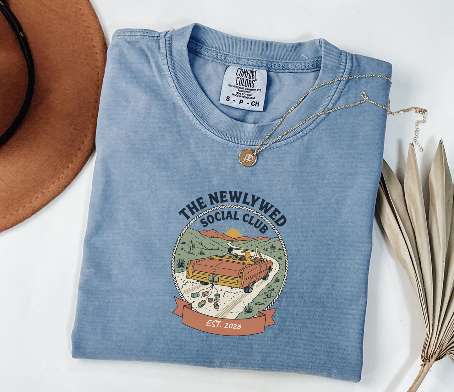 Custom Newlywed Social Club Shirt | Rootspaws