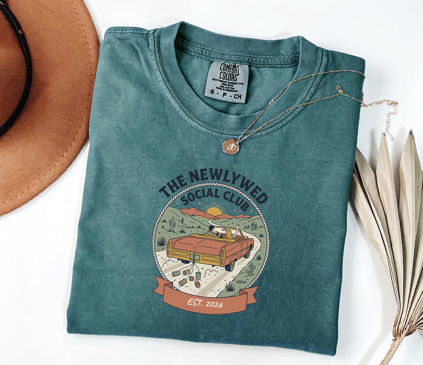 Custom Newlywed Social Club Shirt | Rootspaws