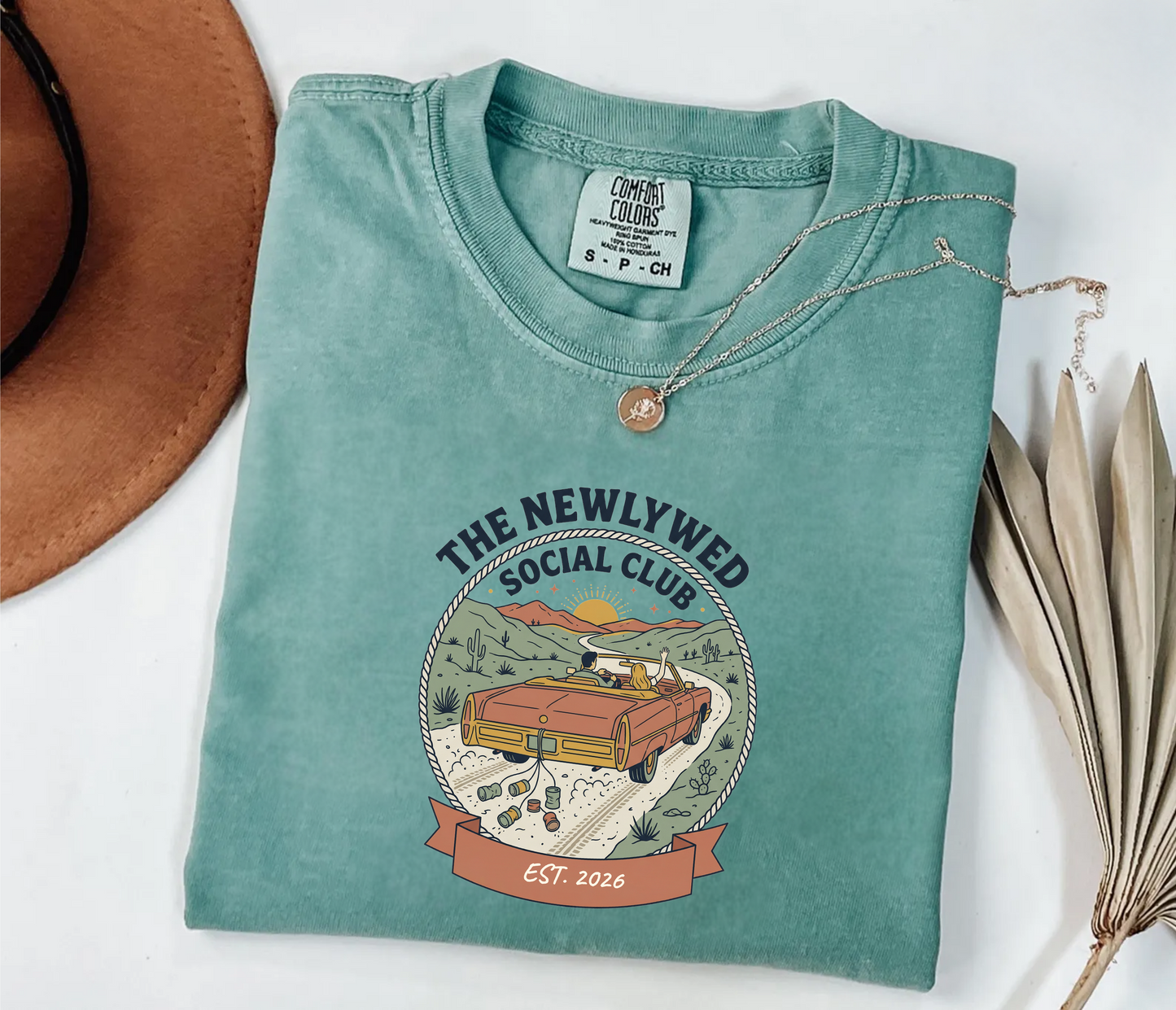 Custom Newlywed Social Club Shirt | Rootspaws