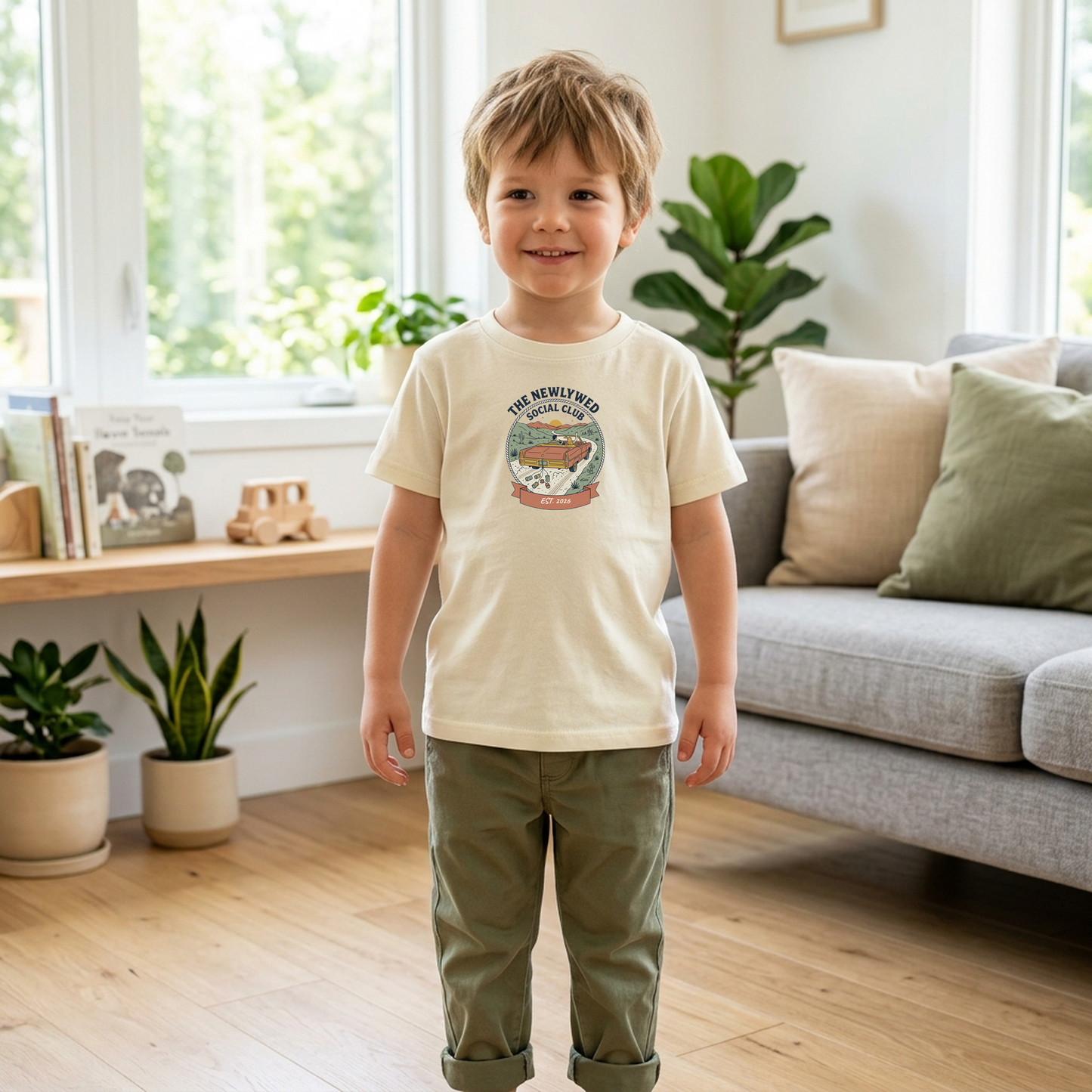 Custom Newlywed Social Club Shirt | Rootspaws