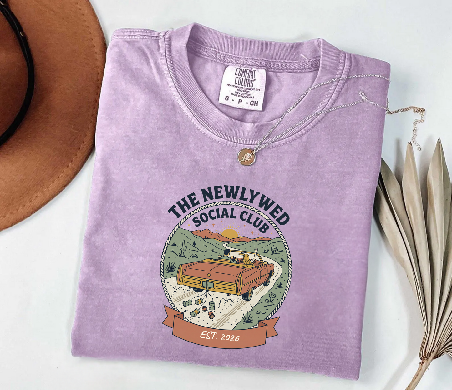 Custom Newlywed Social Club Shirt | Rootspaws