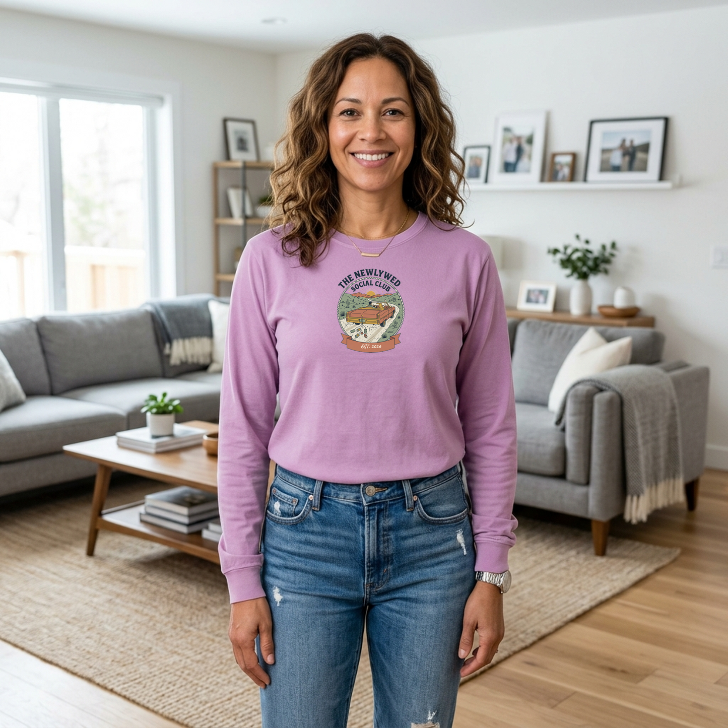 Custom Newlywed Social Club Shirt | Rootspaws