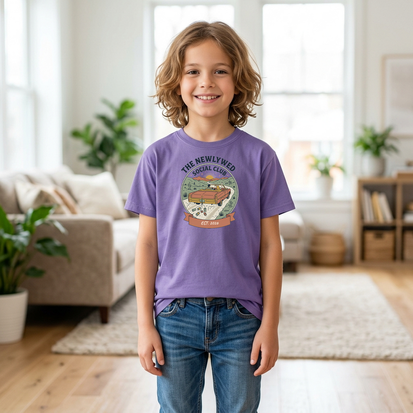 Custom Newlywed Social Club Shirt | Rootspaws