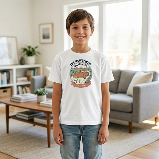 Custom Newlywed Social Club Shirt | Rootspaws
