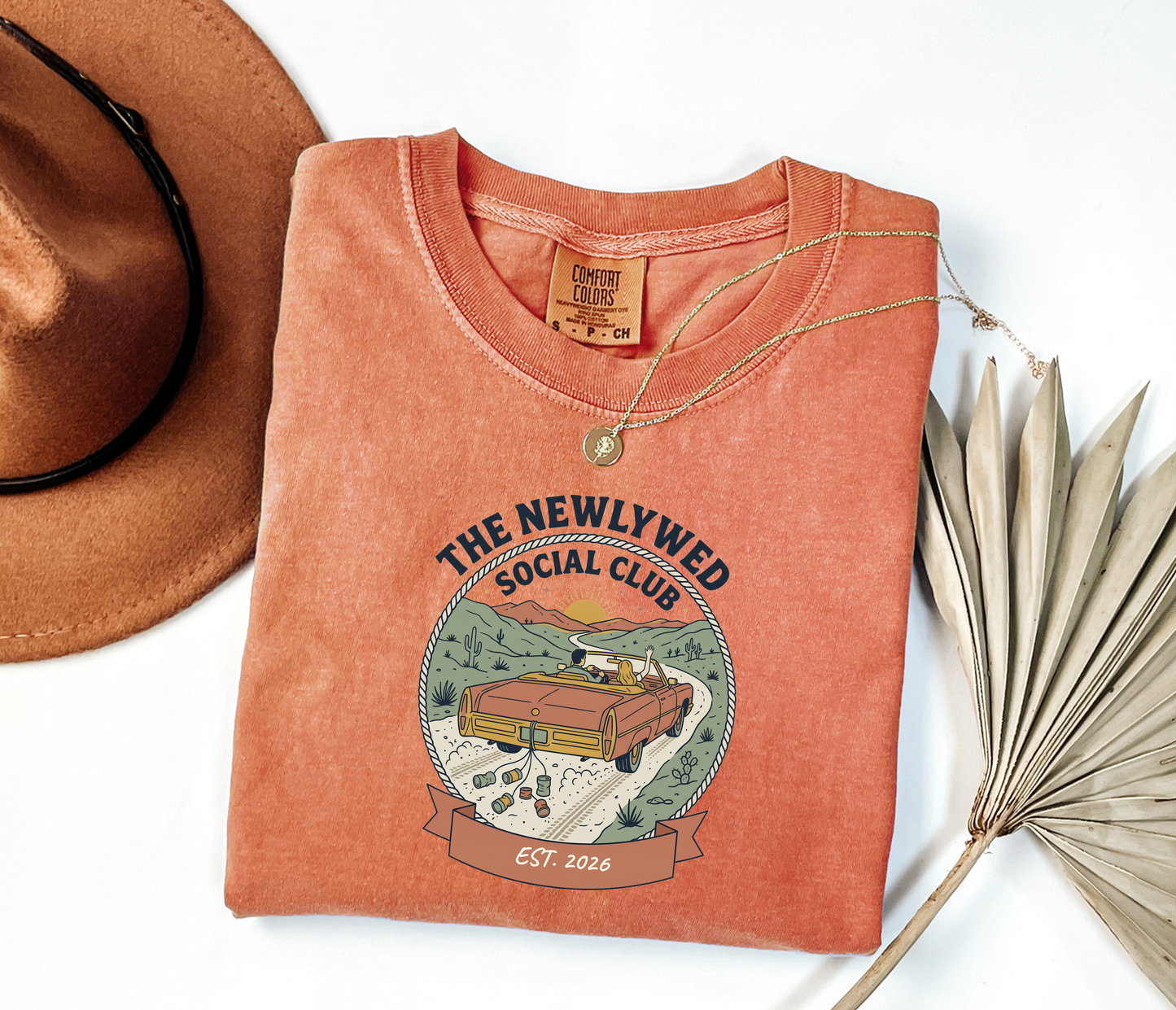 Custom Newlywed Social Club Shirt | Rootspaws