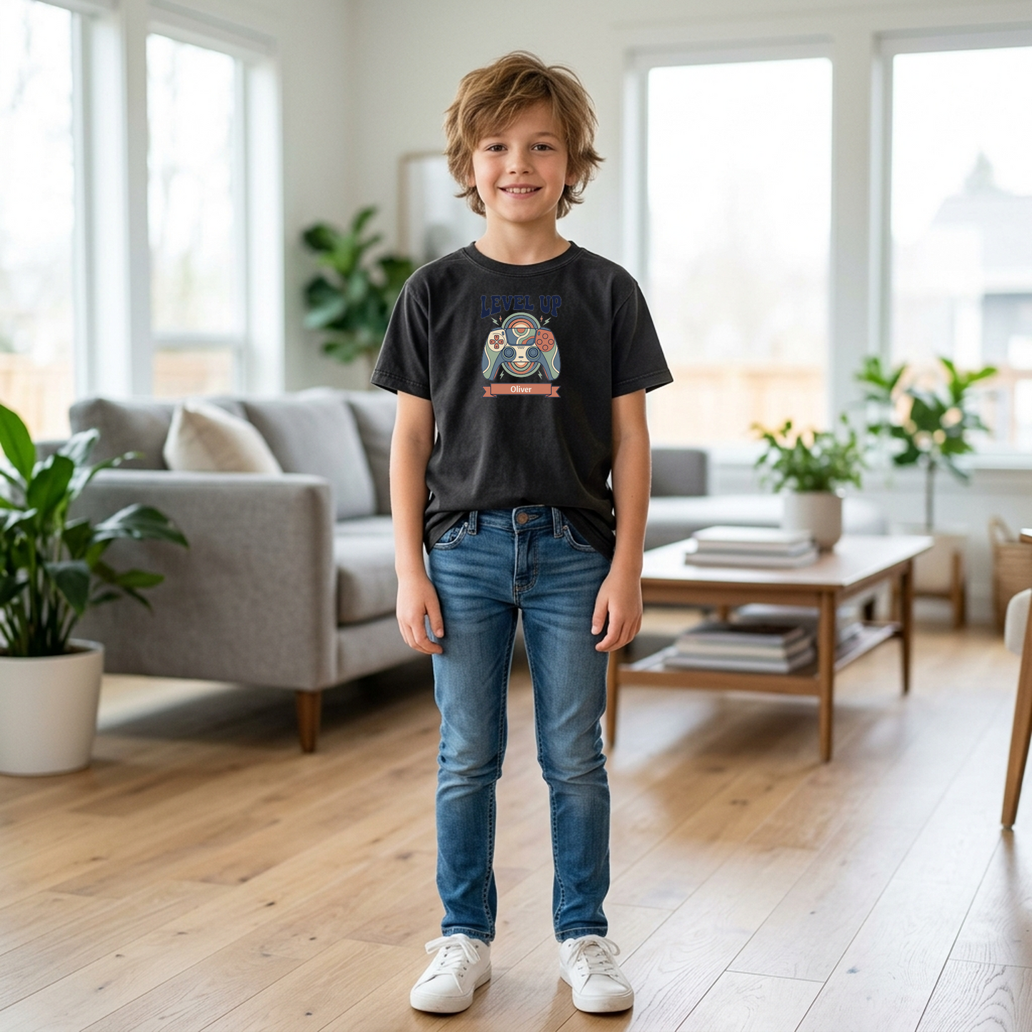 Custom Gamer Birthday Shirt | Level Up Tee | Rootspaws