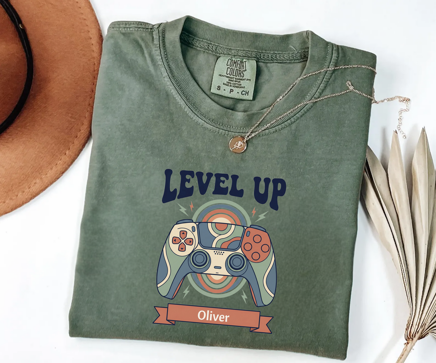 Custom Gamer Birthday Shirt | Level Up Tee | Rootspaws