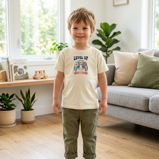 Custom Gamer Birthday Shirt | Level Up Tee | Rootspaws