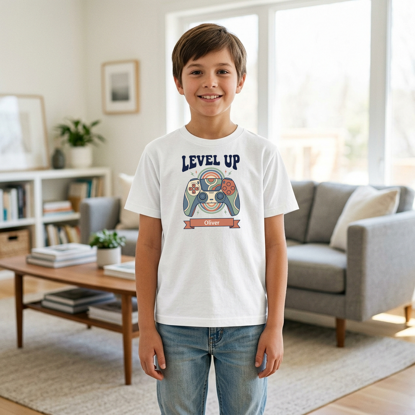 Custom Gamer Birthday Shirt | Level Up Tee | Rootspaws