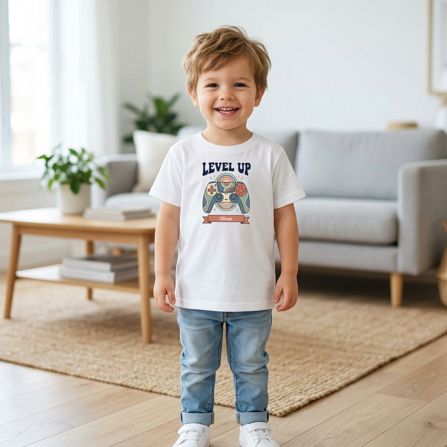 Custom Gamer Birthday Shirt | Level Up Tee | Rootspaws