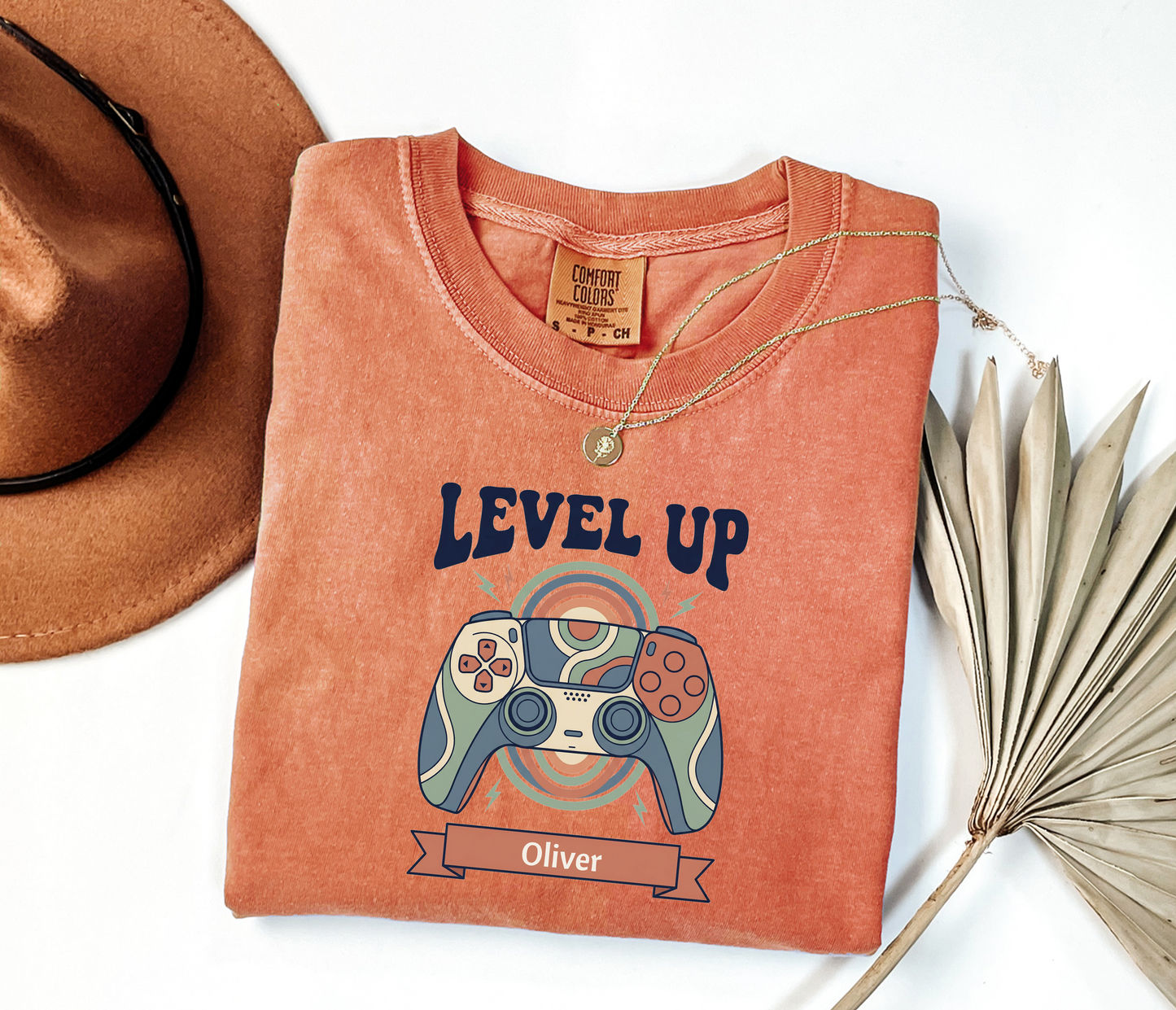 Custom Gamer Birthday Shirt | Level Up Tee | Rootspaws