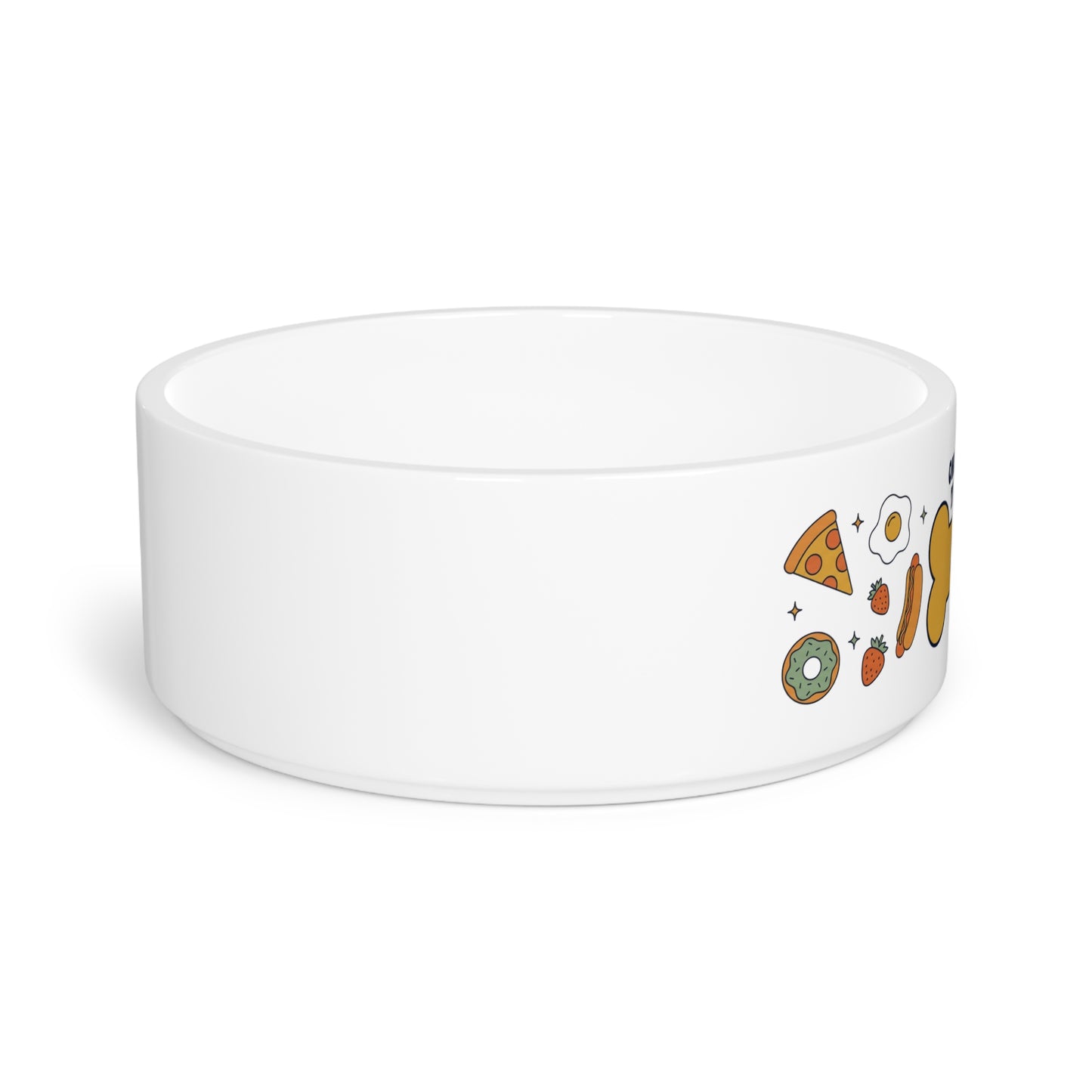 Funny Custom Dog Bowl | Only Here For The Snacks | Rootspaws