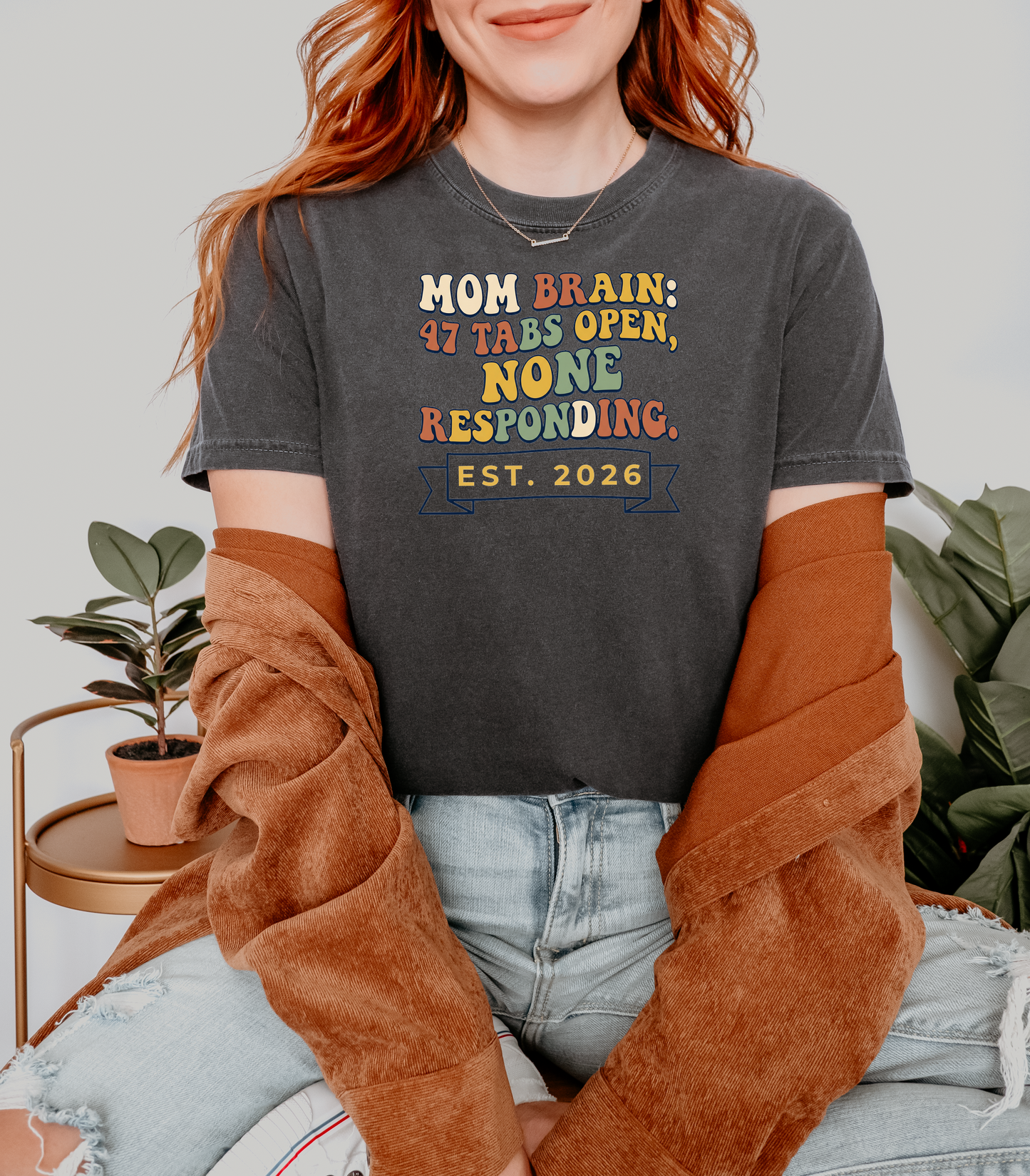 Custom Mom Brain Shirt | Funny Mother's Day Gift | Rootspaws