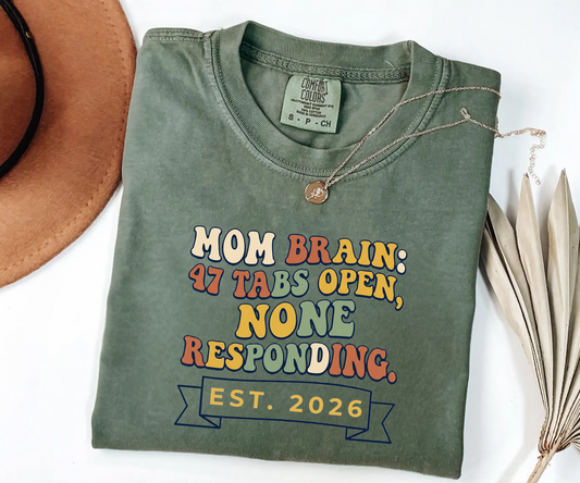 Custom Mom Brain Shirt | Funny Mother's Day Gift | Rootspaws