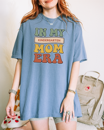 Custom School In My Mom Era T-Shirt | Personalized Grade Tee