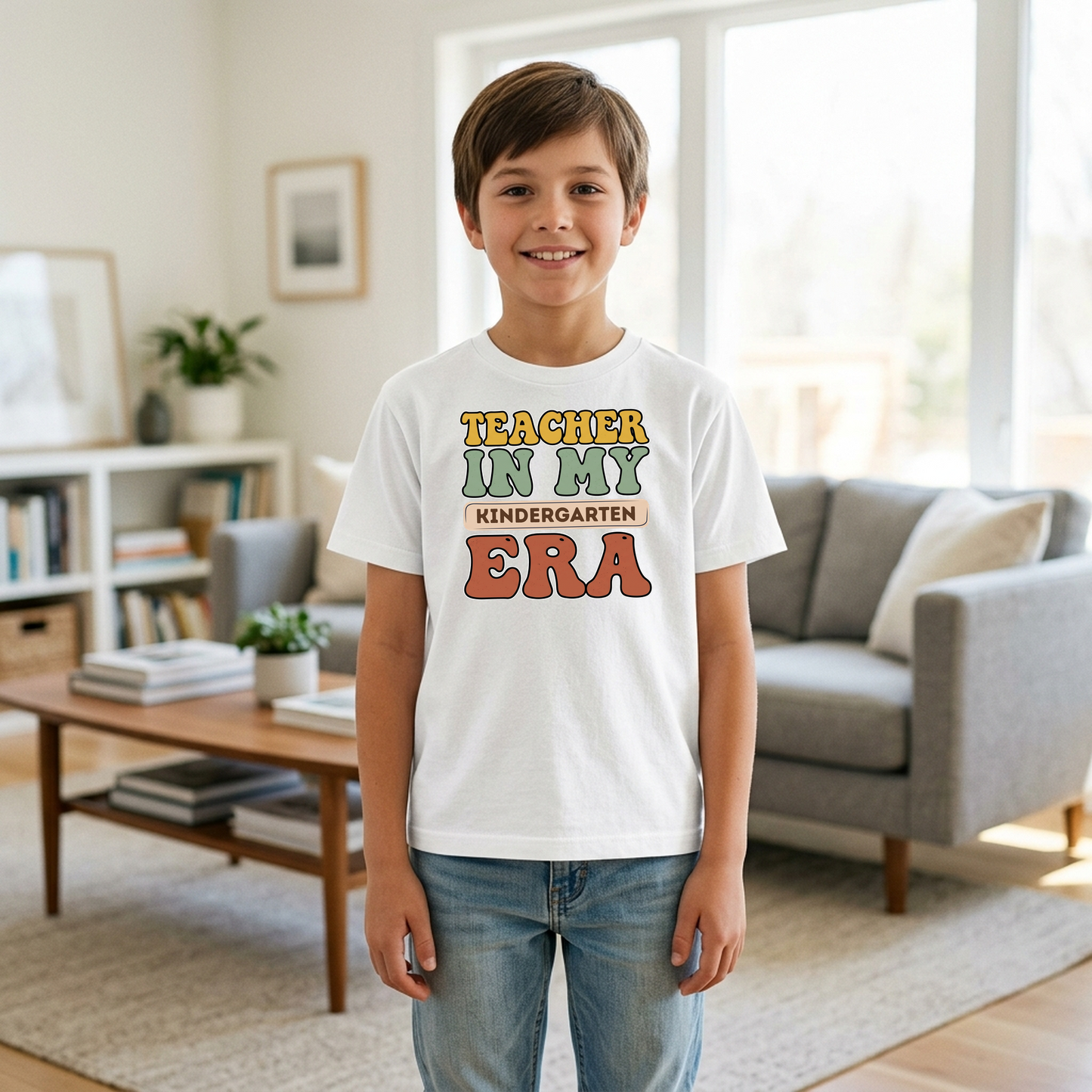 Custom Teacher In My Era T-Shirt | Personalized Grade Tee