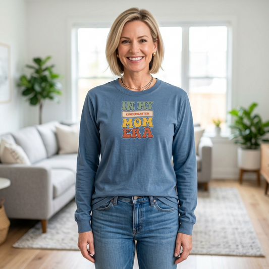 Custom School In My Mom Era T-Shirt | Personalized Grade Tee