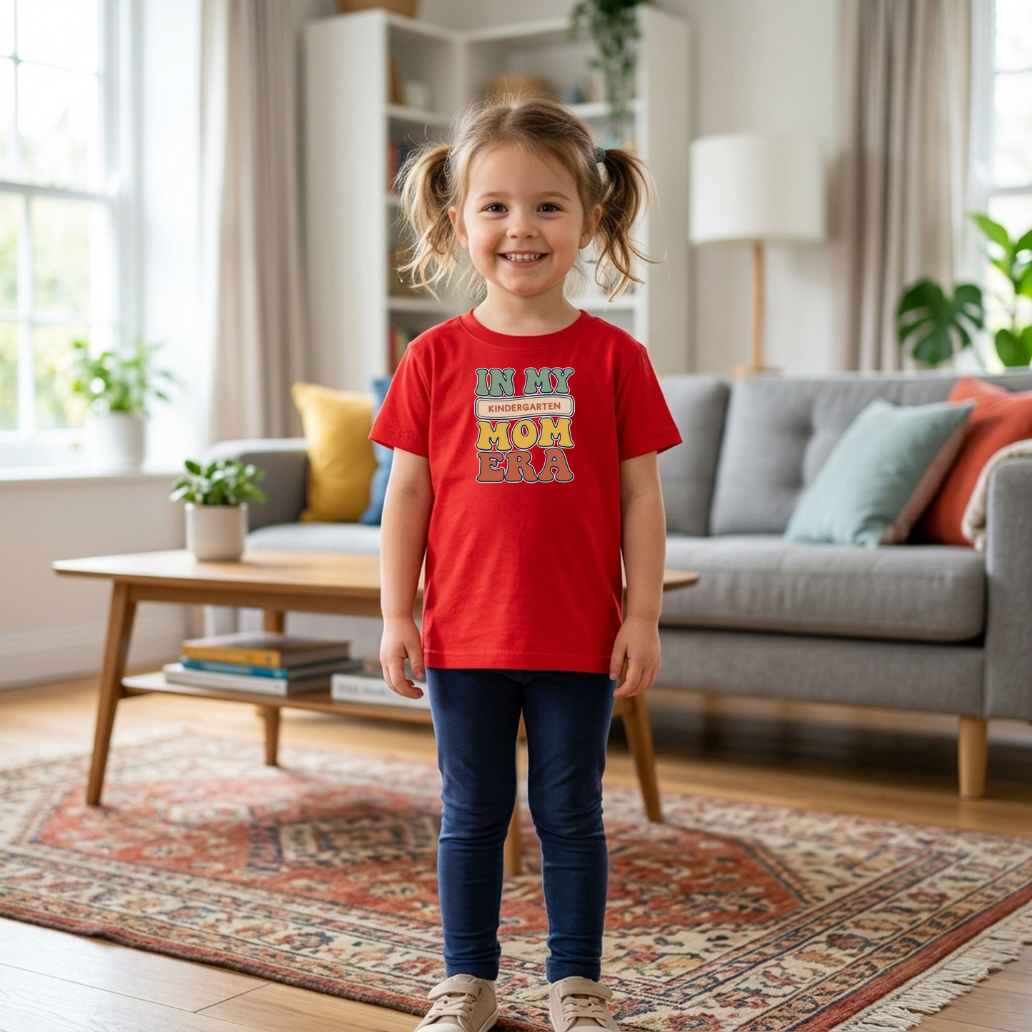 Custom School In My Mom Era T-Shirt | Personalized Grade Tee