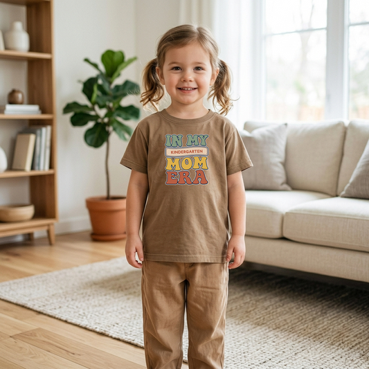 Custom School In My Mom Era T-Shirt | Personalized Grade Tee