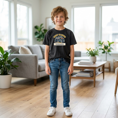Custom Ready to Crush T-Shirt | Personalized Student Monster Truck Tee