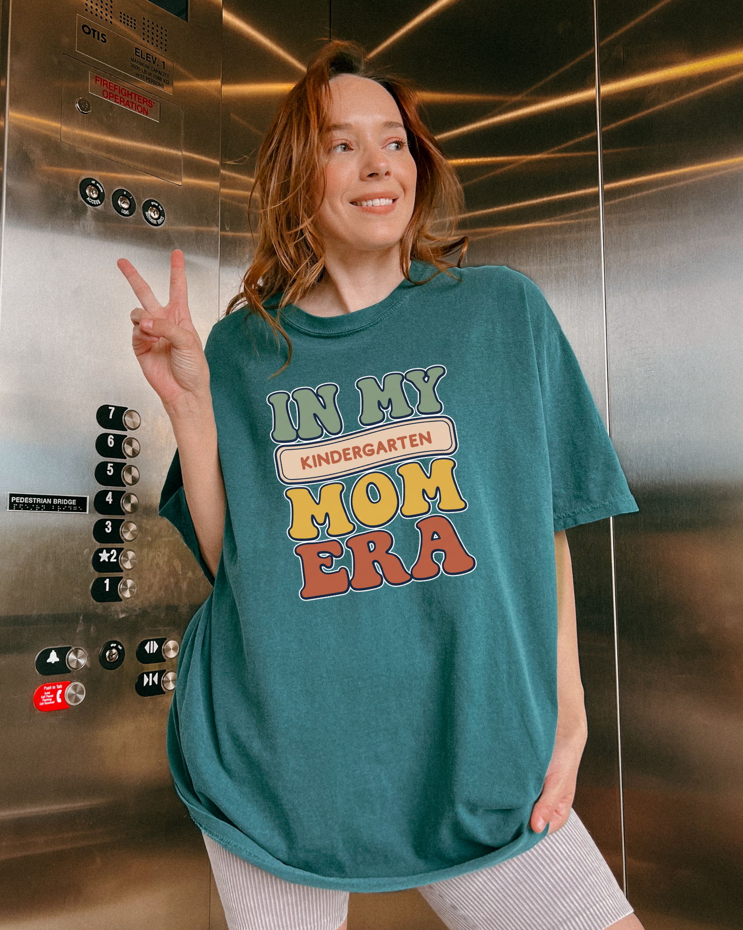 Custom School In My Mom Era T-Shirt | Personalized Grade Tee