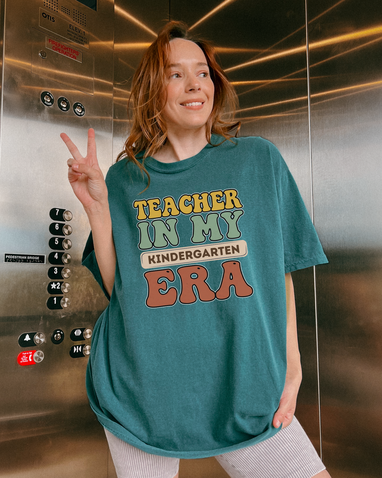 Custom Teacher In My Era T-Shirt | Personalized Grade Tee