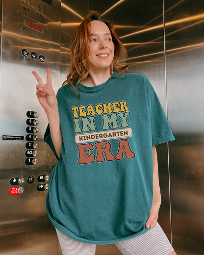 Custom Teacher In My Era T-Shirt | Personalized Grade Tee
