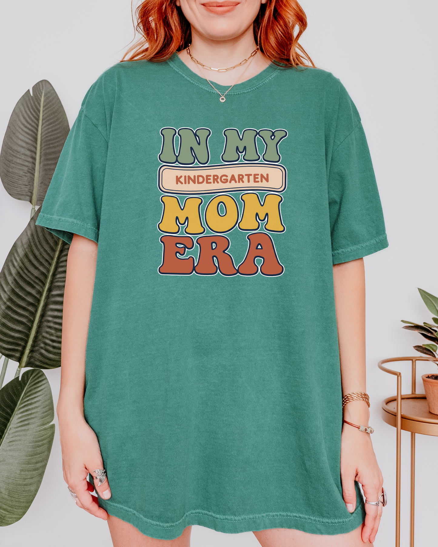 Custom School In My Mom Era T-Shirt | Personalized Grade Tee