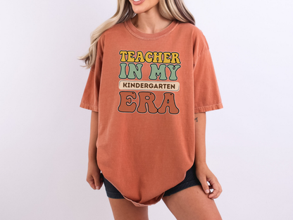 Custom Teacher In My Era T-Shirt | Personalized Grade Tee