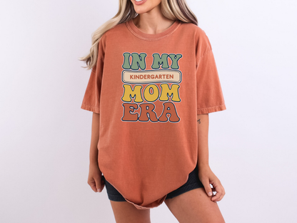 Custom School In My Mom Era T-Shirt | Personalized Grade Tee