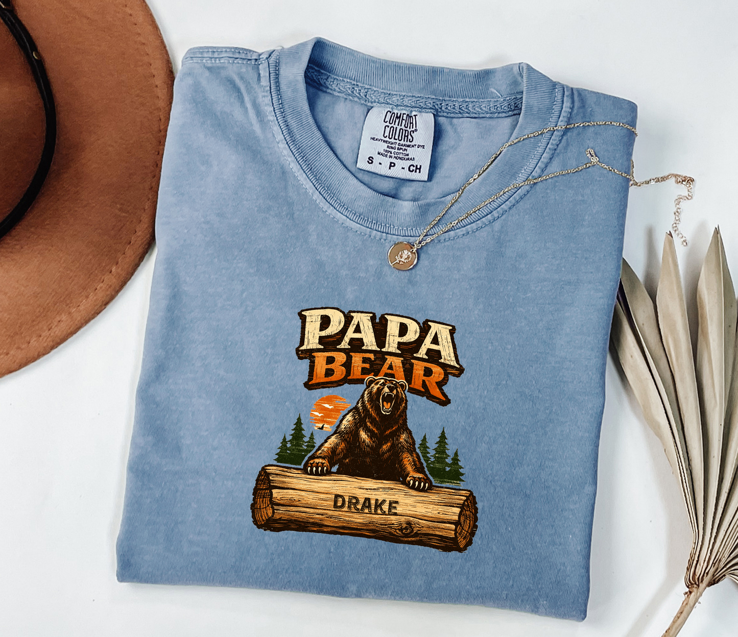 Custom Papa Bear Shirt | Rootspaws