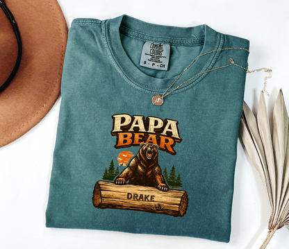 Custom Papa Bear Shirt | Rootspaws