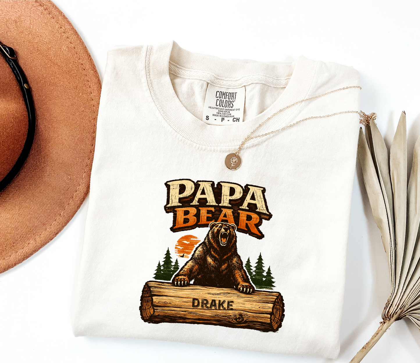 Custom Papa Bear Shirt | Rootspaws