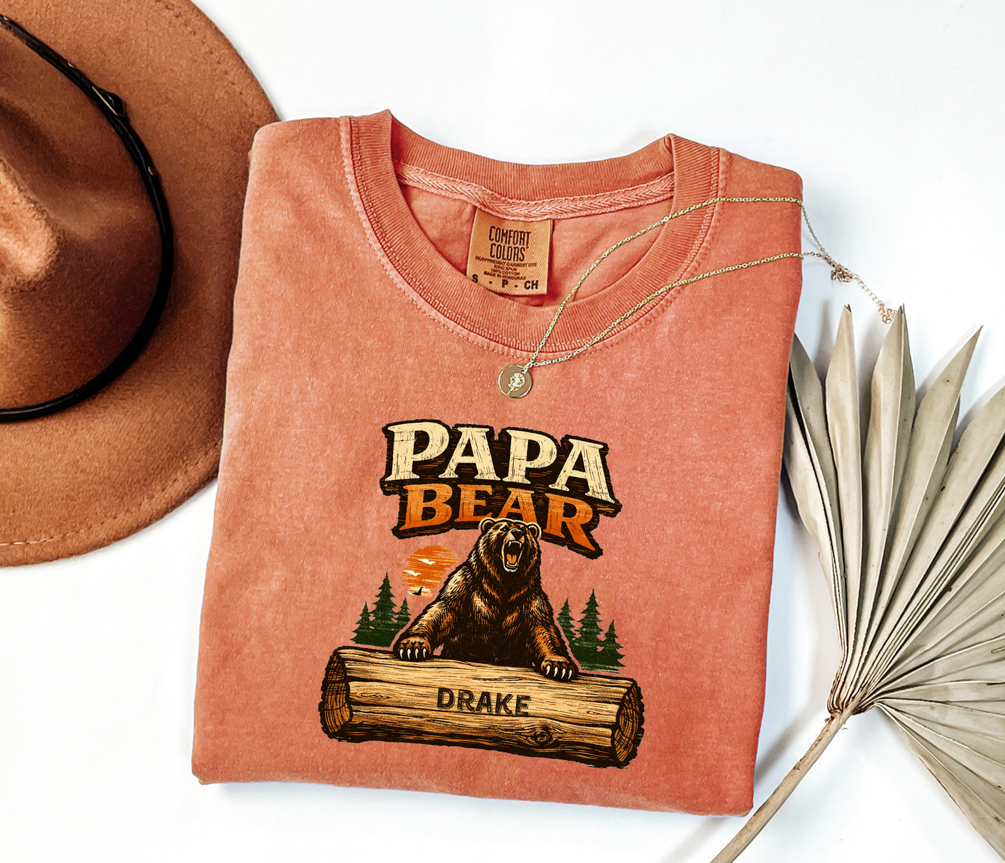 Custom Papa Bear Shirt | Rootspaws