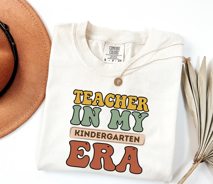 Custom Teacher In My Era T-Shirt | Personalized Grade Tee