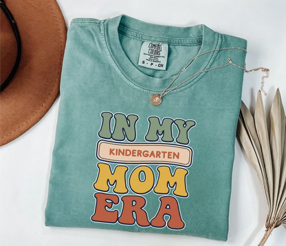 Custom School In My Mom Era T-Shirt | Personalized Grade Tee