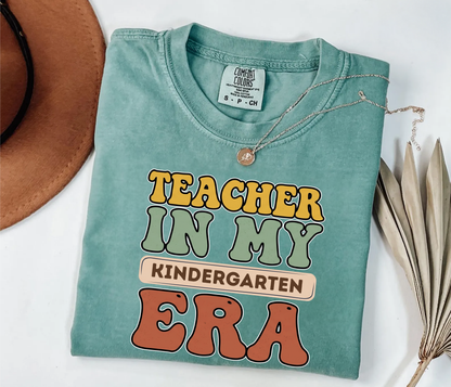 Custom Teacher In My Era T-Shirt | Personalized Grade Tee