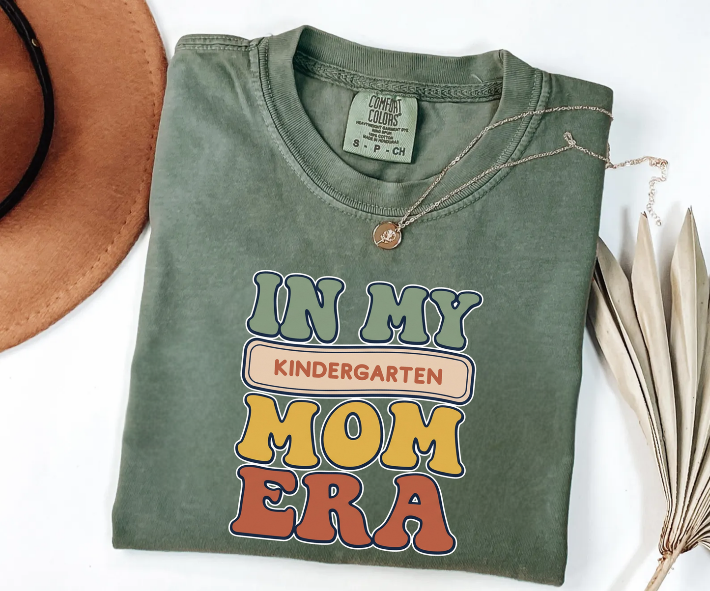Custom School In My Mom Era T-Shirt | Personalized Grade Tee