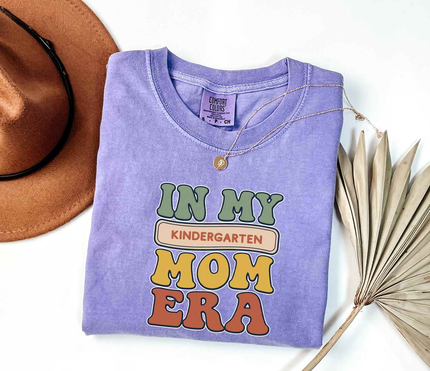 Custom School In My Mom Era T-Shirt | Personalized Grade Tee