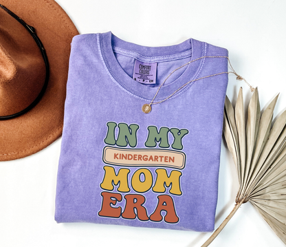 Custom School In My Mom Era T-Shirt | Personalized Grade Tee